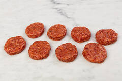MINI RUNDER HAMBURGER  100x ca25gr